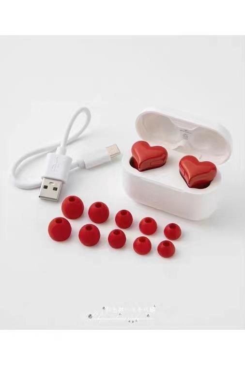 Wireless Headphones Headset Heart Woman In-ear Earbuds Girl Gifts Auriculares Bluetooth Earbuds Fast Charging Earbuds product view