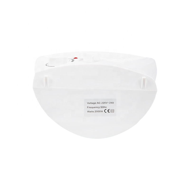 Mini Fan Heater 2000W Adjustable Temperature Control Overheat Protection Lighting Fast Heating GS Certified Plastic Electric product view