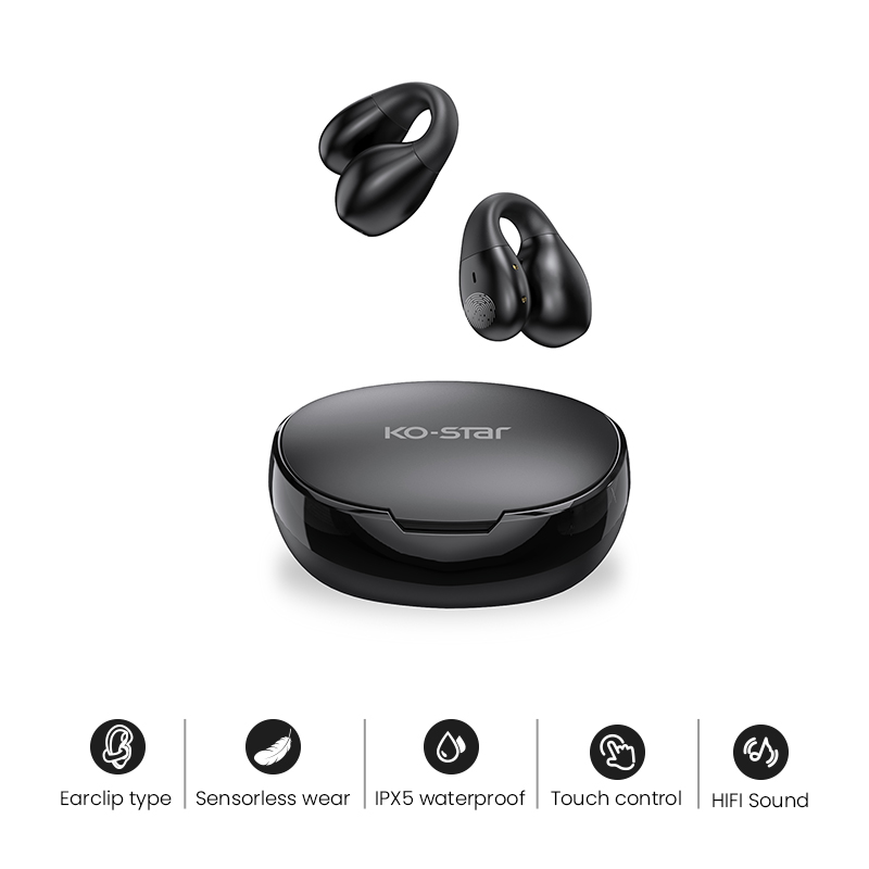 Manufacturer High Quality Wireless Earphone Stereo Earbuds Earphone Headset for Sports
