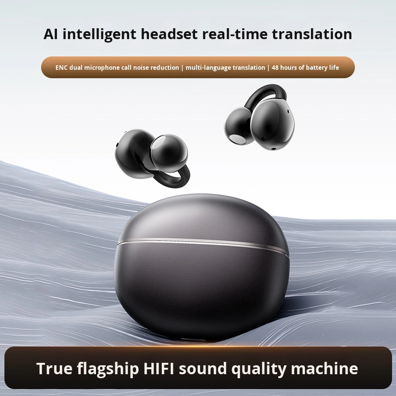 TWS Earbuds Bluetooth   Driver HiFi Stereo Sound Earphones  Single Earbud  Charging Case 4 Hours Wireless Range product view
