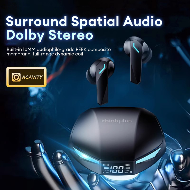 Original Lenovo New Earbuds XT53 GM2 PRO MAX BT 5.4 TWS Sports Waterproof Gaming Headset Long Battery Wireless Earphones product view