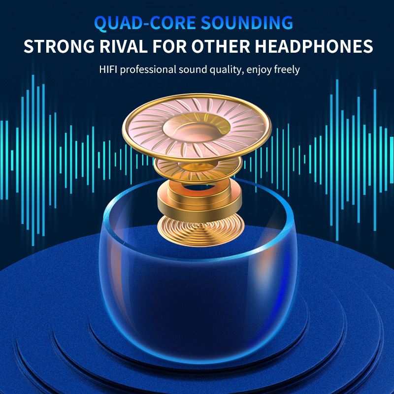 F9 Audifonos Mini Fone De Ouvido True Wireless Touch Control LED Display  Earphone Touch Control Headphone detail