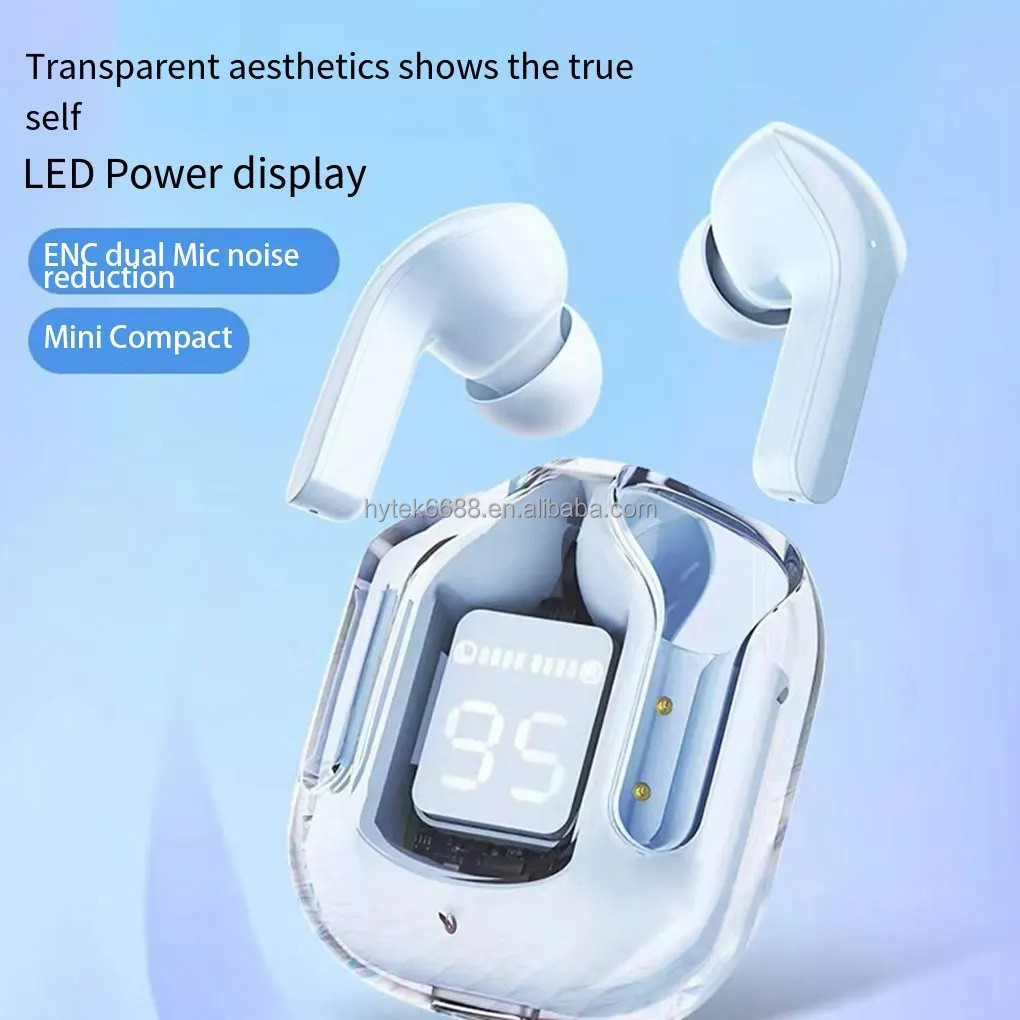 Custom Logo Transparent Earphone Type C TWS  Auriculares Air 31 Air31 Transparent Pods Auriculares Audifonos Wireless Headphone detail