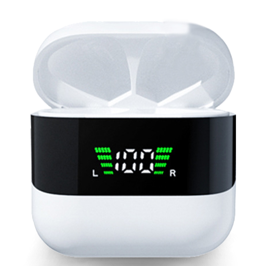 X50 X60 X90 Semi-In-Ear Wireless Earbuds TWS HIFI Stereo Earphones with Intelligent Noise Reduction and Dual LED Digital Display