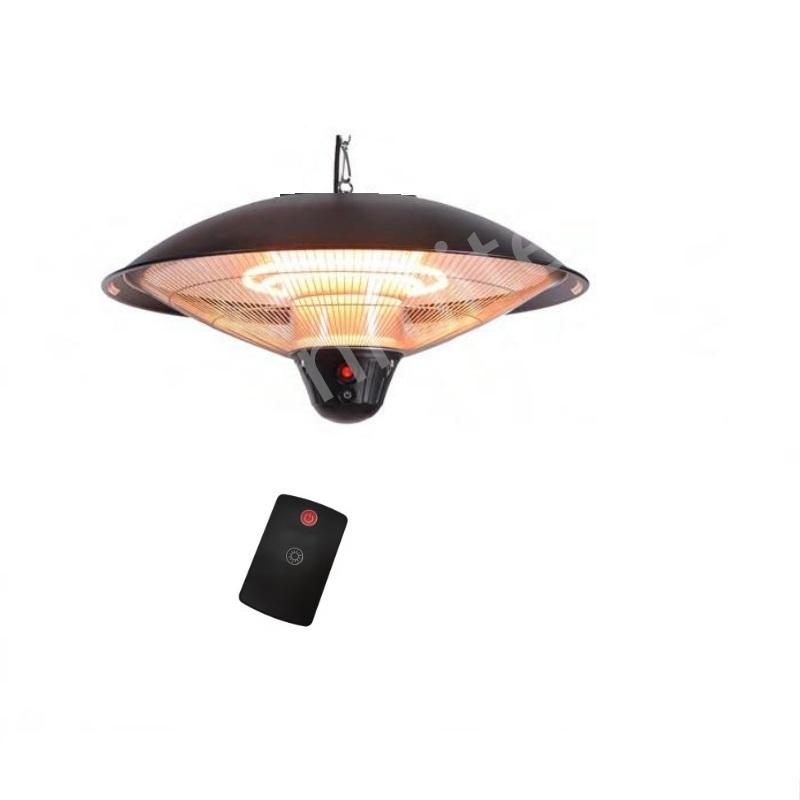 1500W Ceiling Electric Heater with Remote, Hanging Outdoor Heater with IP55 Waterproof 3 Heat Settings product view