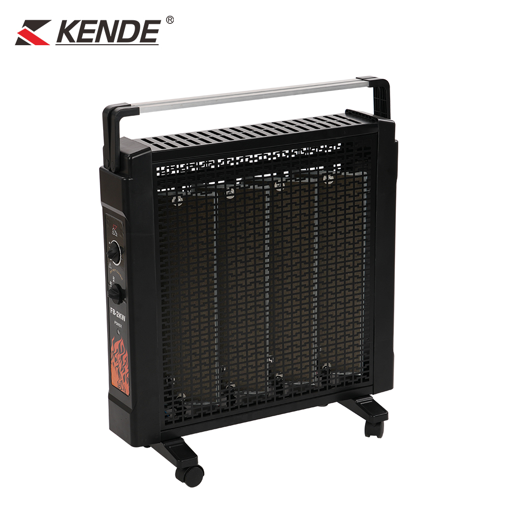 Kende Modern Portable Electric Radiant Panel Reptile Fireplace Heater Indoor product view