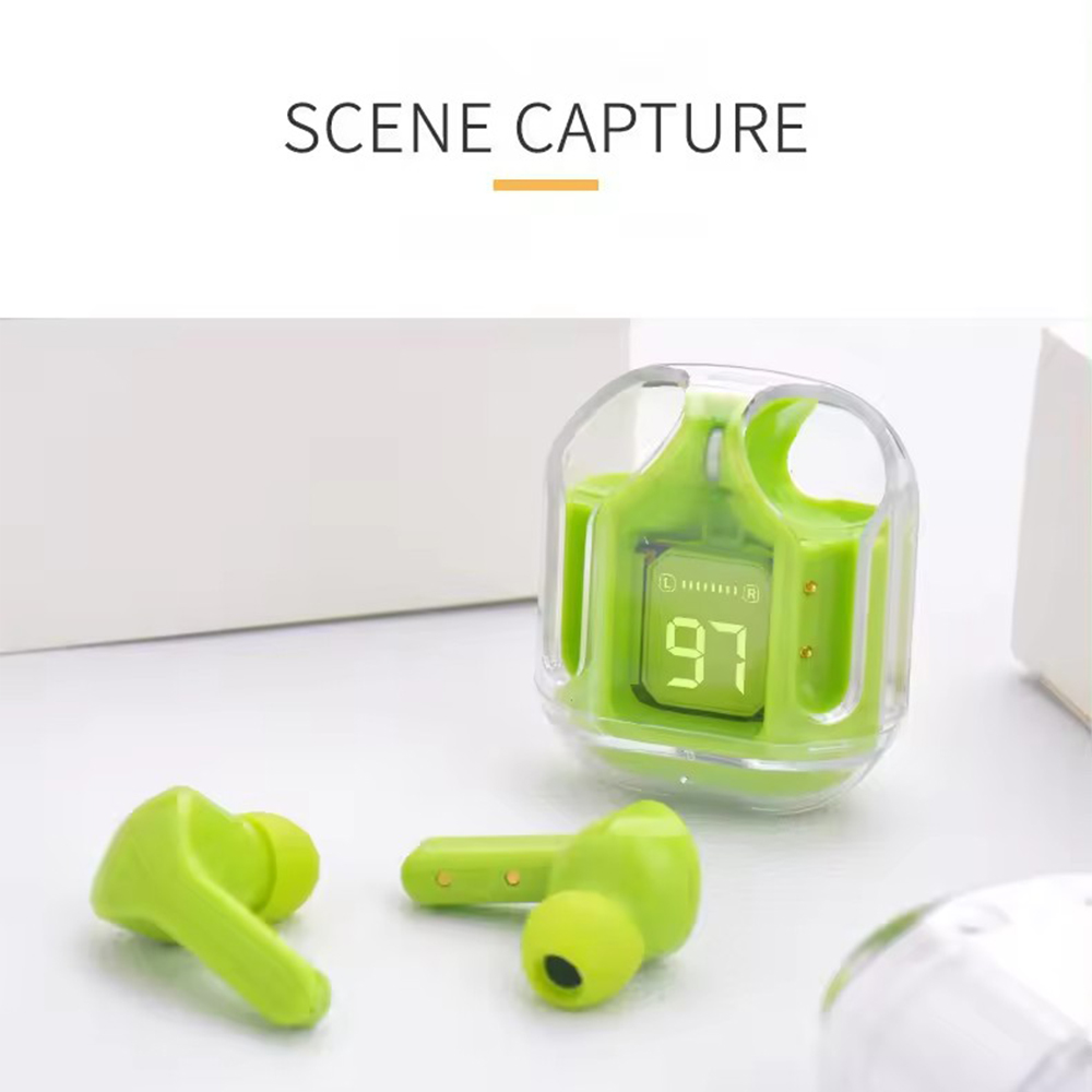 Air31 Newest Digital Display Earphone TWS True Wireless Headphones Waterproof for Music Gaming Sports Headphones product view