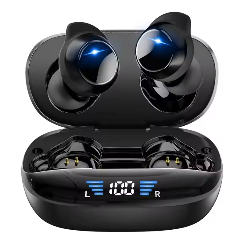 T9 Portable Bt 5.3 Wireless Mini In-ear Earphone 9D Stereo IPX7 Earphones Gaming Music Low Latency Tws Earbuds Wireless Earphone detail