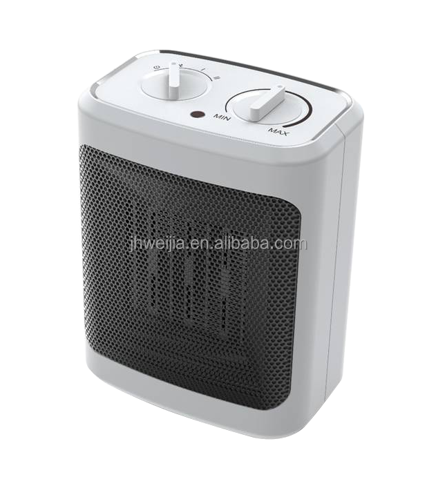 Small Silent Three Heating Mode Human Sensor Overheat 0-7 Hours Timer Air Filter LED Indicator  600W Mini Ceramic PTC Fan Heater detail