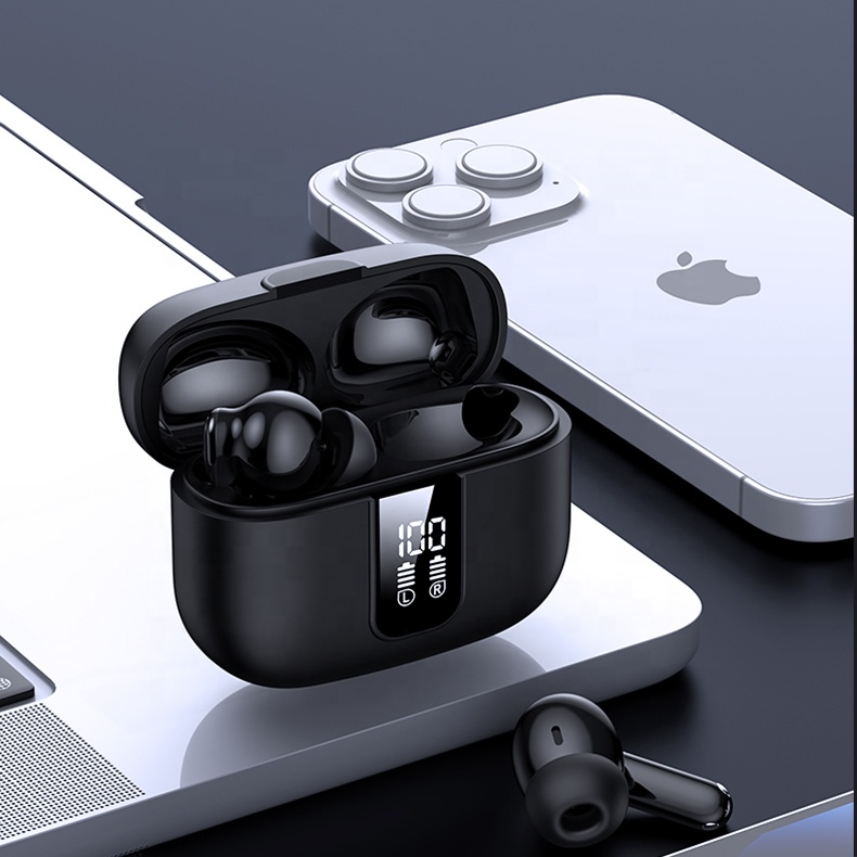 2025 Wireless Earphones with Noise Cancelling Sport Earbuds Headset Smart Touch Microphone ENC TWS Earphone product view