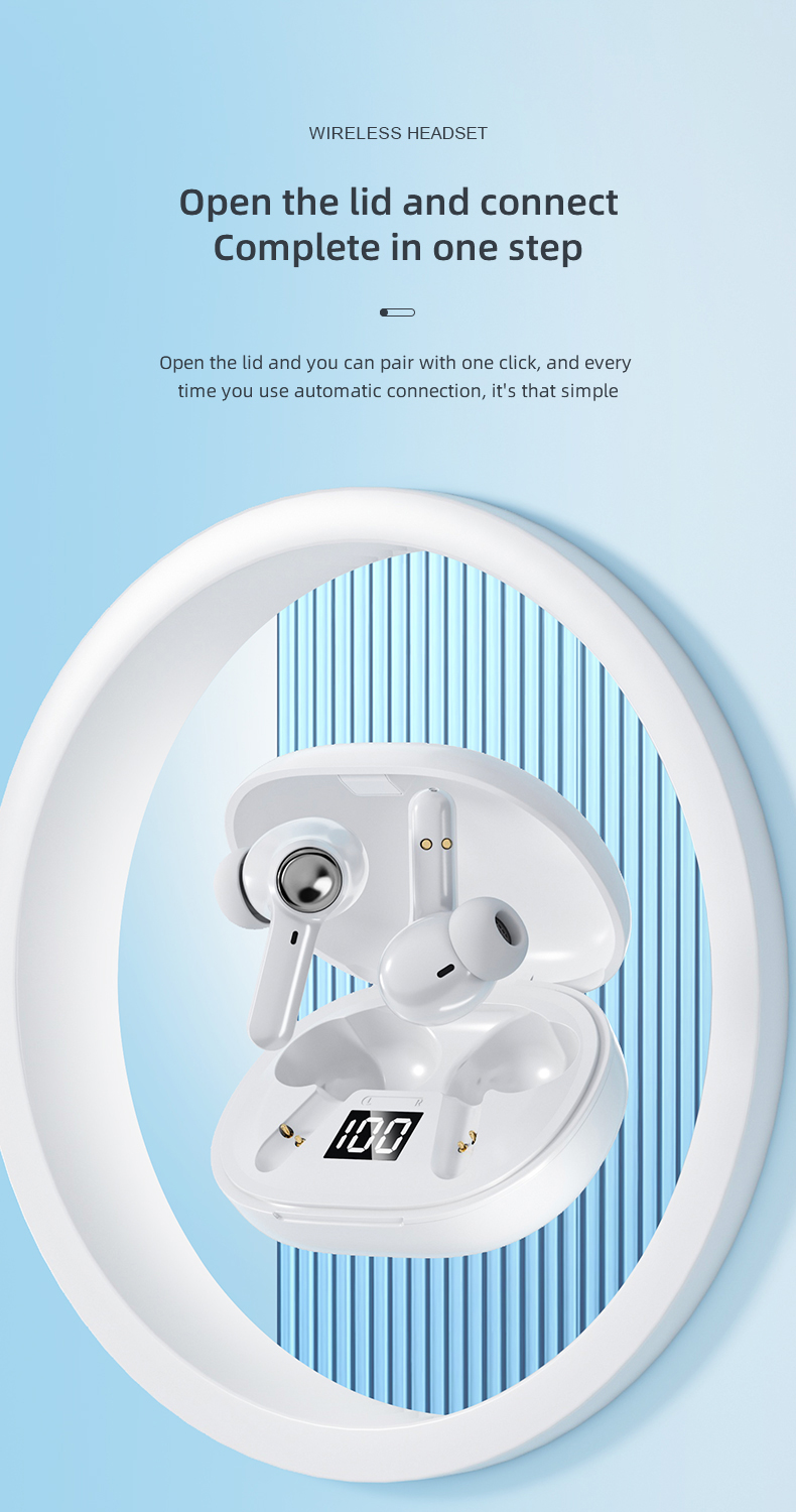 S210 Tws Wireless Headphones Neckband B T 5.2 Earphone Headset Sports Running Waterproof Earbud Wireless with Mic detail