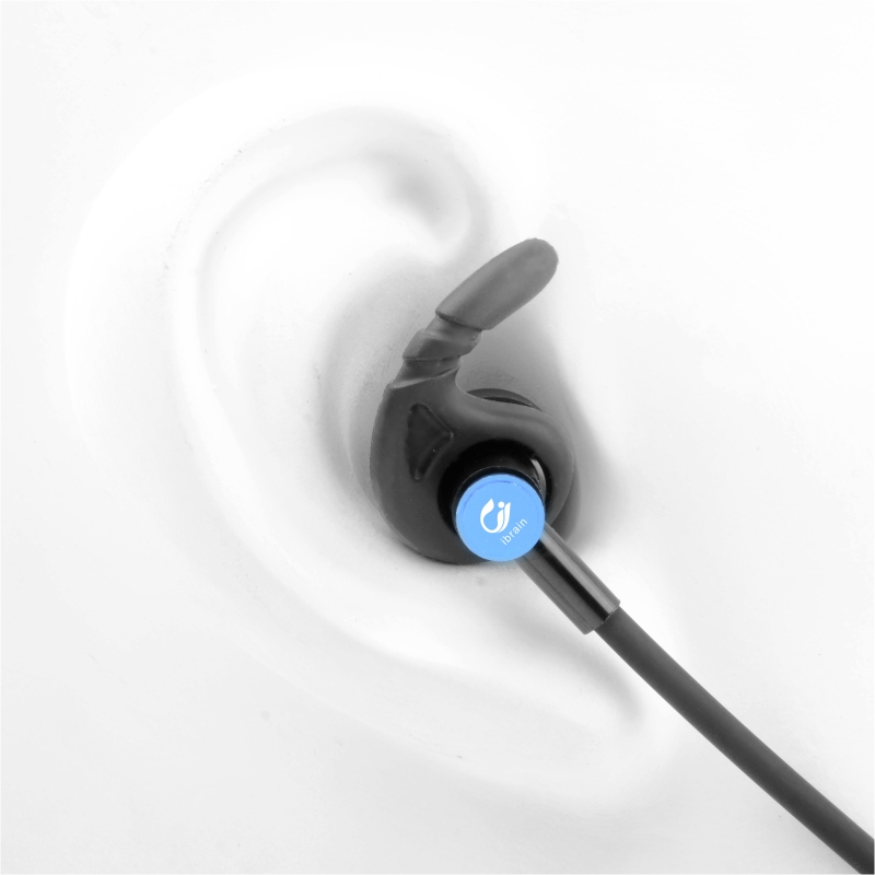Anti-Radiation Wireless Semi-in-Ear Sport Earbuds Active Noise Cancellation (ANC) IPX2 Waterproof for V4.0 Stereo Sound product view