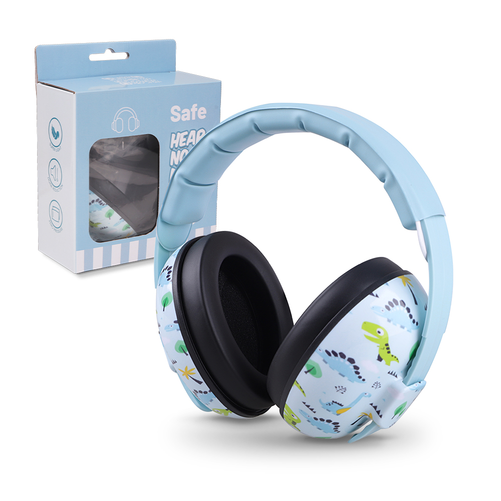 HQ CE Certified ABS Soft Comfort Noise Reduction Earmuffs 23dB Foldable for Baby Sleep Safety Quiet Hearing Protection product view