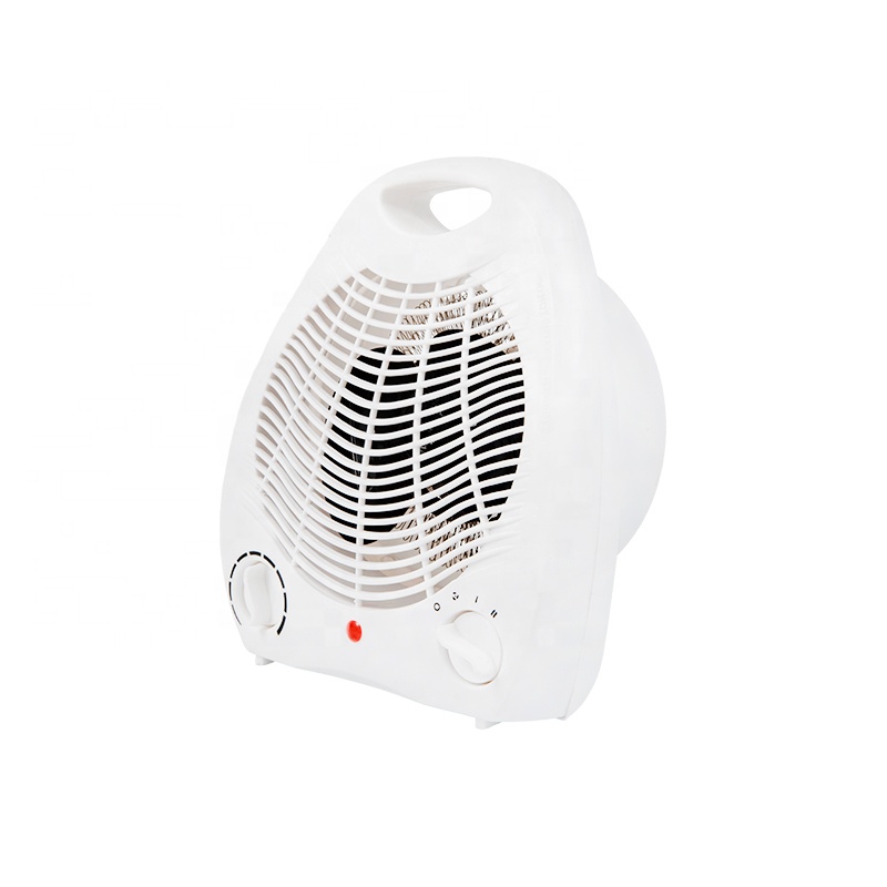 Mini Fan Heater 2000W Adjustable Temperature Control Overheat Protection Lighting Fast Heating GS Certified Plastic Electric detail