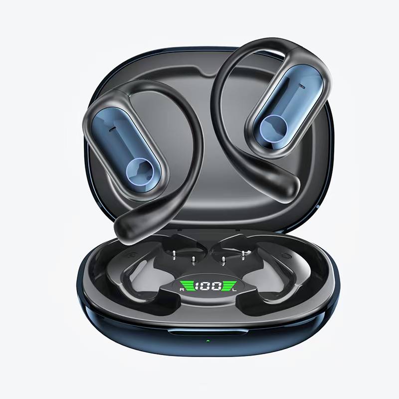 Shiny Q17 AI Earbuds OWS Ture Wireless Headphone AI Translator Earbuds Two-way Real Time Translation Earhook Earphone detail