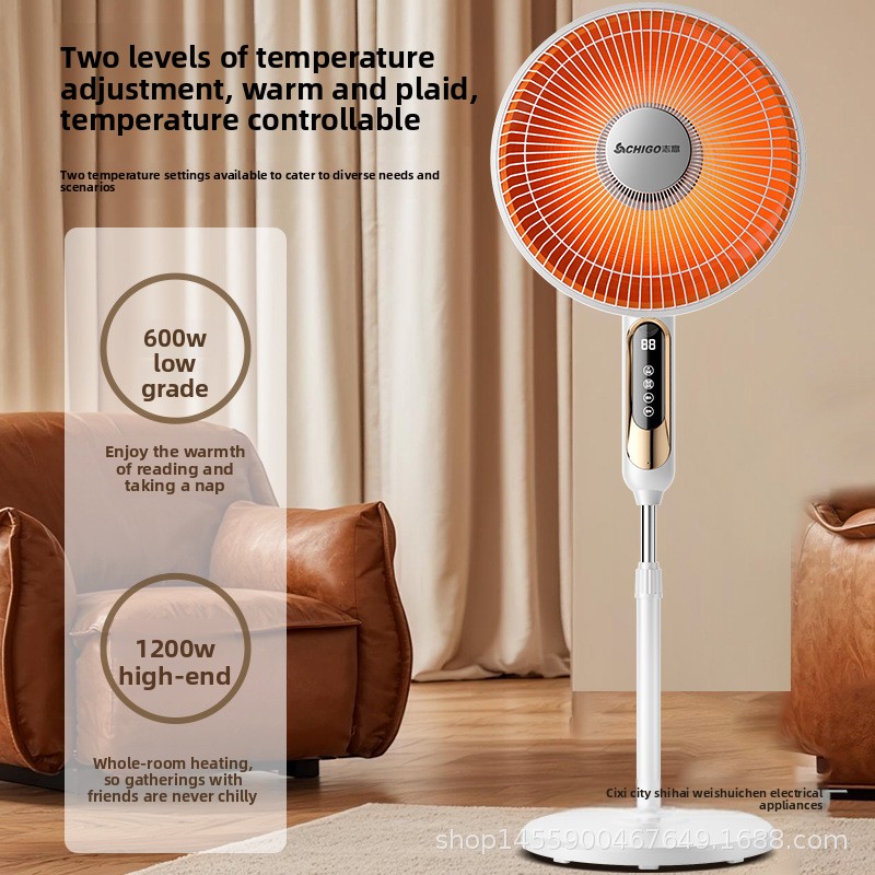 Large mechanical model Fast Heating Overheat Protection Wholesale Indoor Outdoor Use Electric Fan Heater product view