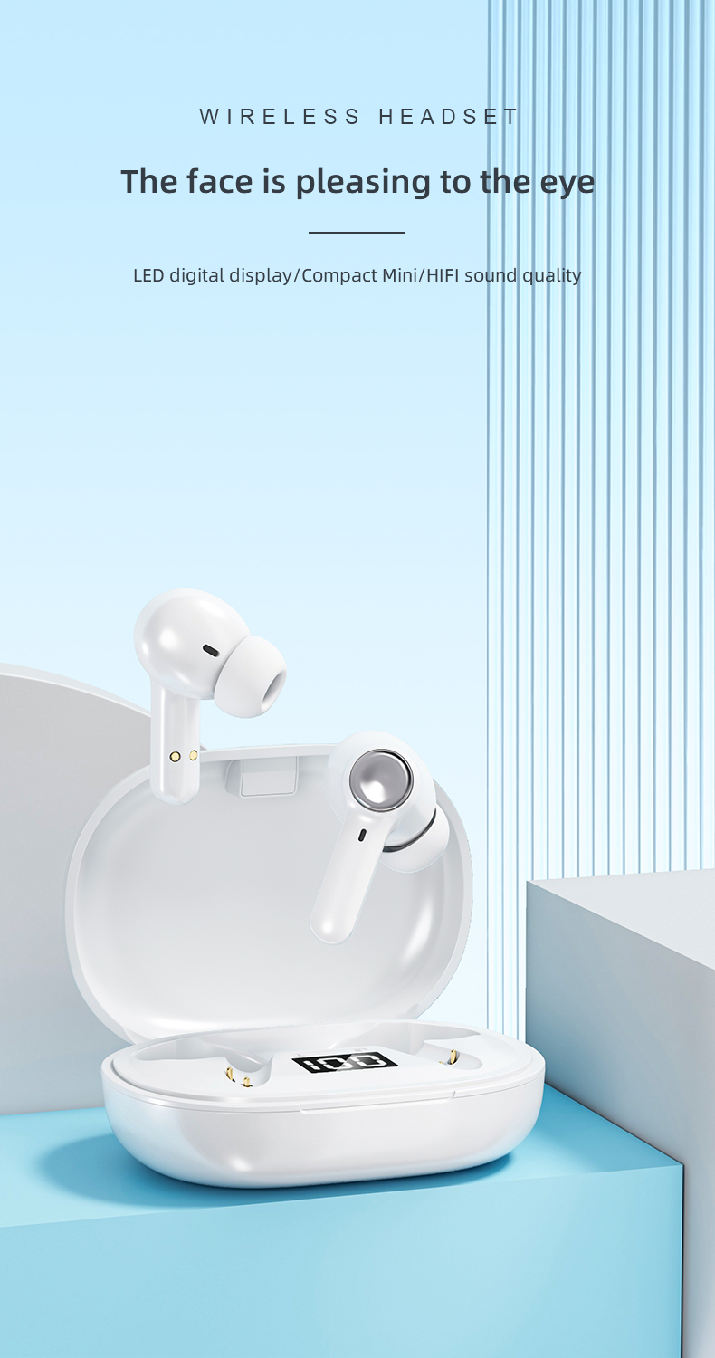 S210 Tws Wireless Headphones Neckband B T 5.2 Earphone Headset Sports Running Waterproof Earbud Wireless with Mic detail