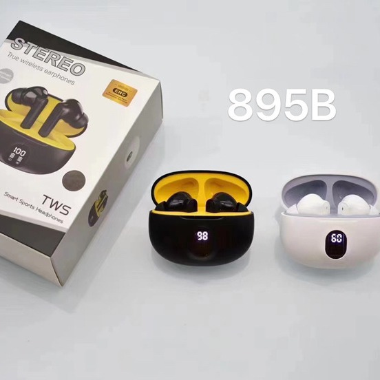 2026 New Airbuds Ear Buds Gamer Audifonos Bt V5.4 Bass Stereo Low Latency Headphone Earphone 895B Gaming Tws Wireless Earbuds product view
