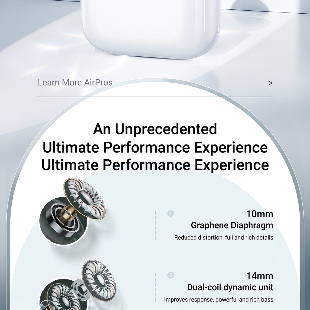 Pro2 Wireless Earphone HIFI Auriculares In-Ear Earbuds Sports Gaming P 5 Cheap Price TWS Stereo Hifi Headphone detail