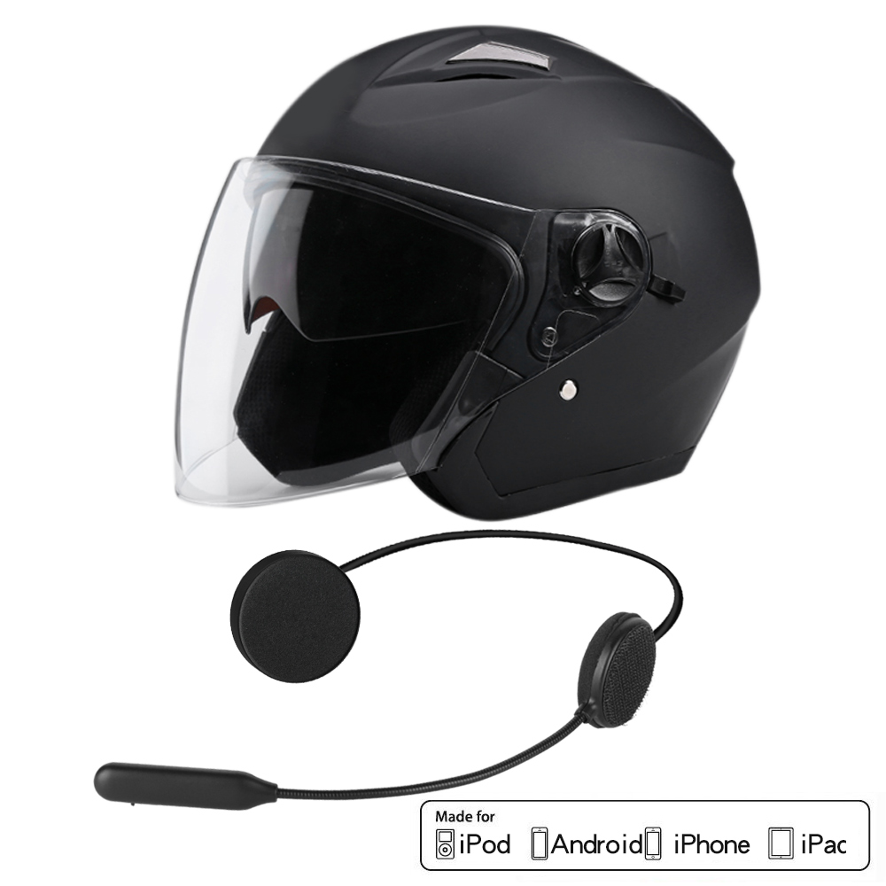 HM-1 Motorcycle Helmet Headset Bluetooth 5.1 EDR Hi-Fi Stereo 20M Range for Riding product view