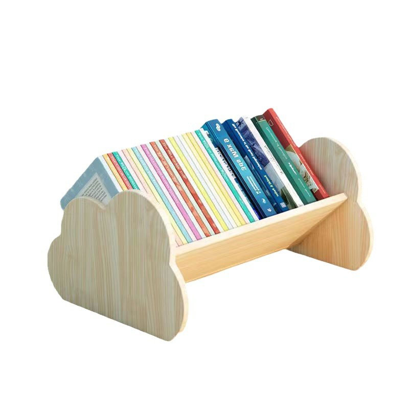 Desktop Bookshelf Organizer Desk Bedroom Shelves Countertop Bookcase Standing Shelf for Seasoning Plants Books