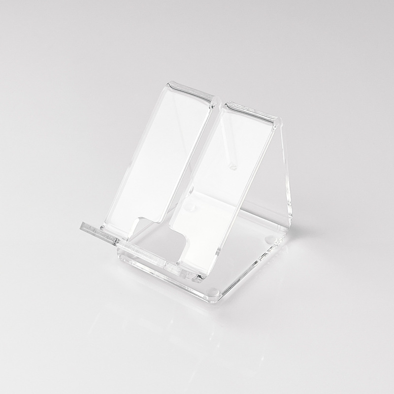 Transparent Acrylic Display Stand Creative Desktop Cross-Border Design Wholesale Enterprise Advertising Customization for Phone product view