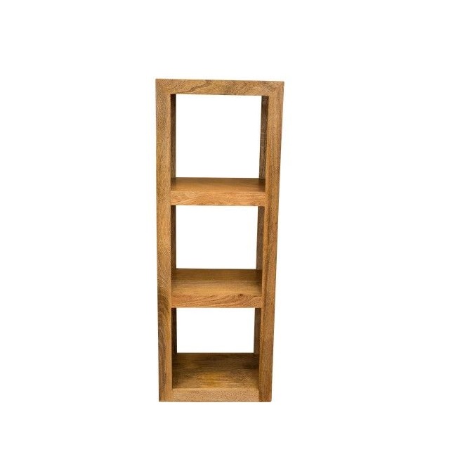 Modern Mango and Acacia Wood Storage Organizer Display Shelf Rack Adjustable Wood Desktop Bookshelf product view