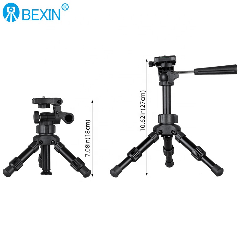 Adjustable Travel Portable Flexible Desktop Tabletop Mobile Phone Selfie Camera Mini Tripod Stand Camera Holder product view