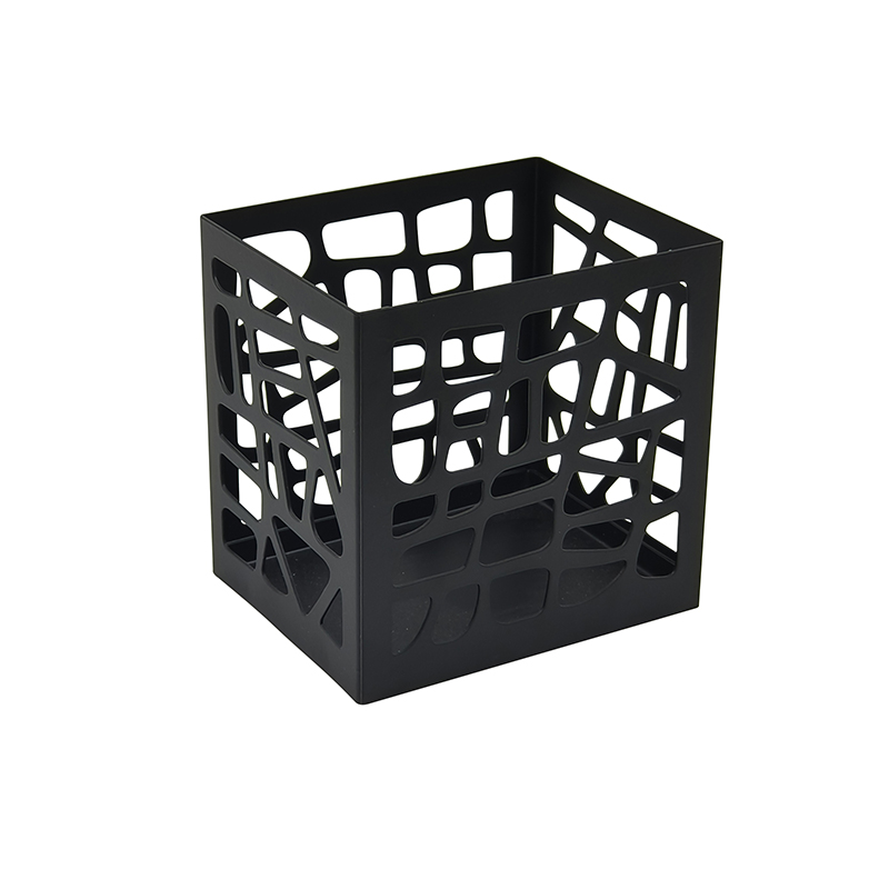 Factory Direct Sales Customized Metal Pen Holder Hot Sell Home Decoration Desk Organizer Pen Holder product view