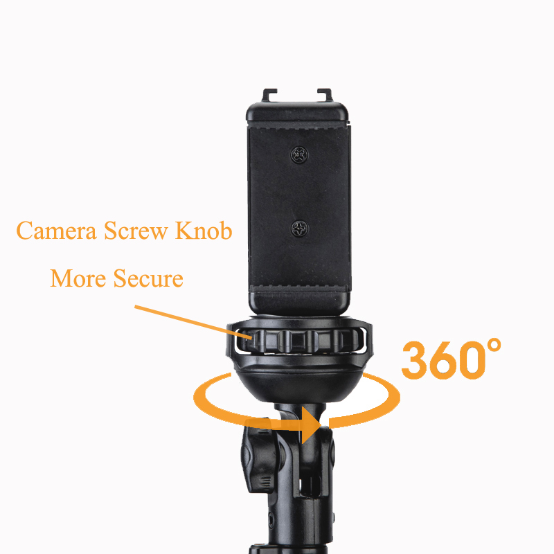 Fotopro Heavy Duty Extendable Tripod Stand Selfie Stick Tripod With Remote Control for Phone detail