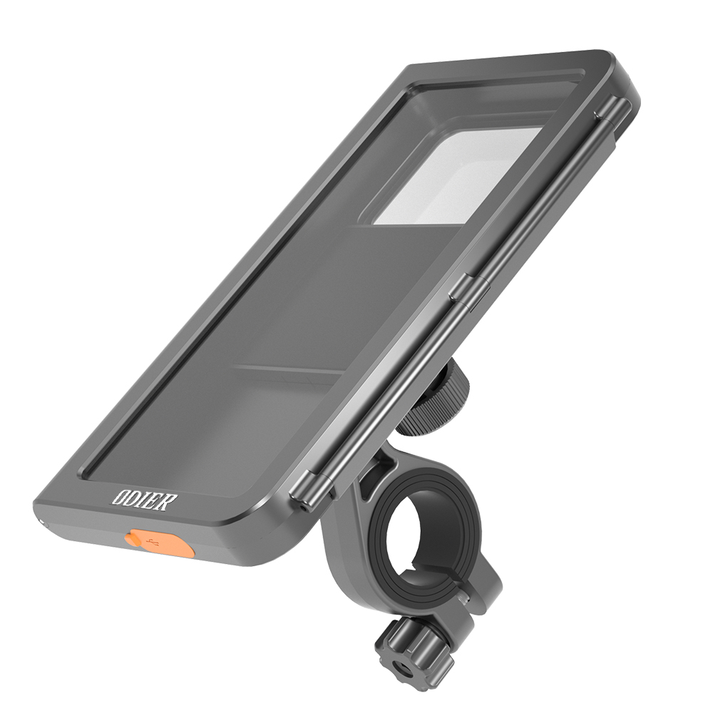 ODM ABS Waterproof Motorcycle Phone Holder Adjustable Height Dustproof Flexible Stand for Riding Car Shower Desk 4-7 Inch Holder product view