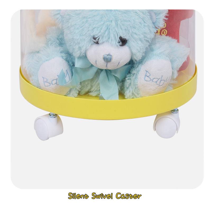 Premium Black Foldable Multifunctional Minimalist Stackable Eco-Friendly PET+PP Toy Storage Holder Office Stationery Kids product view