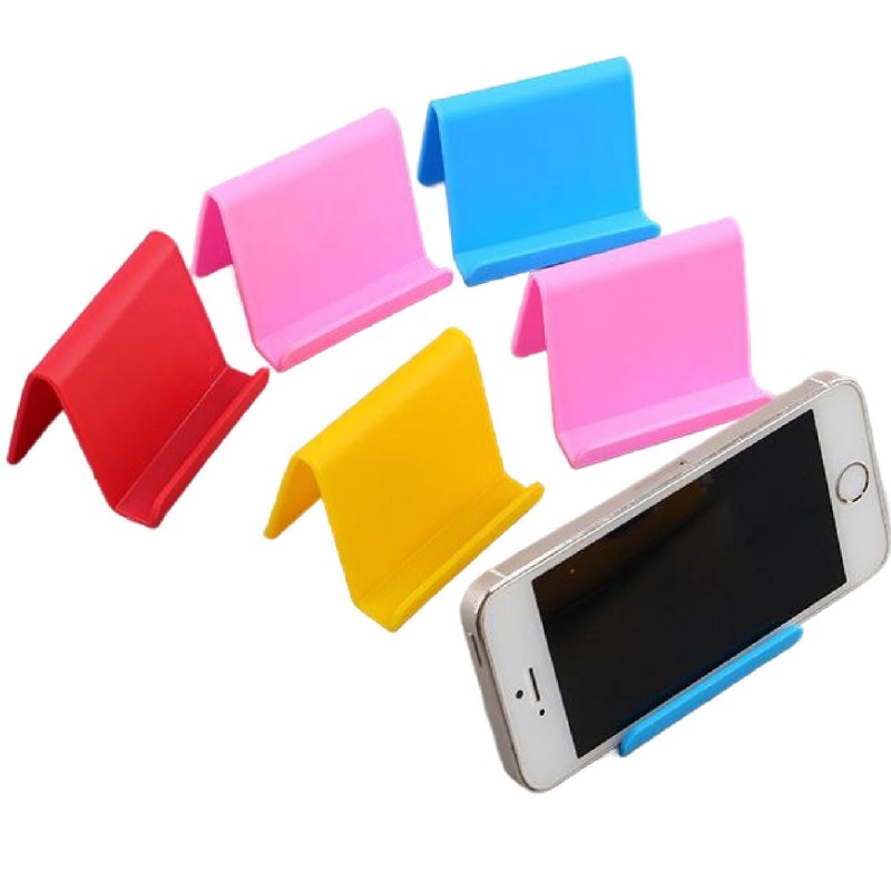 Colorful Mini Desk Stand Holder for Phone and Tablet Universal Adjustable with Waterproof Features Perfect Promotional Gift detail