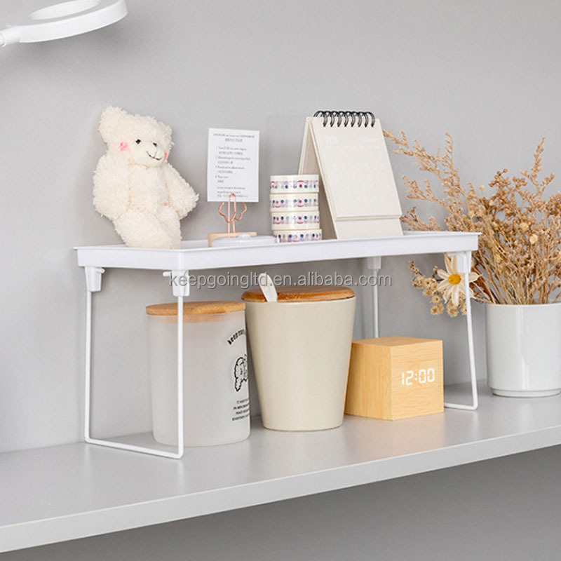 Tabletop Bookshelf Display Shelf Desktop Organizer Shelf Storage Rack