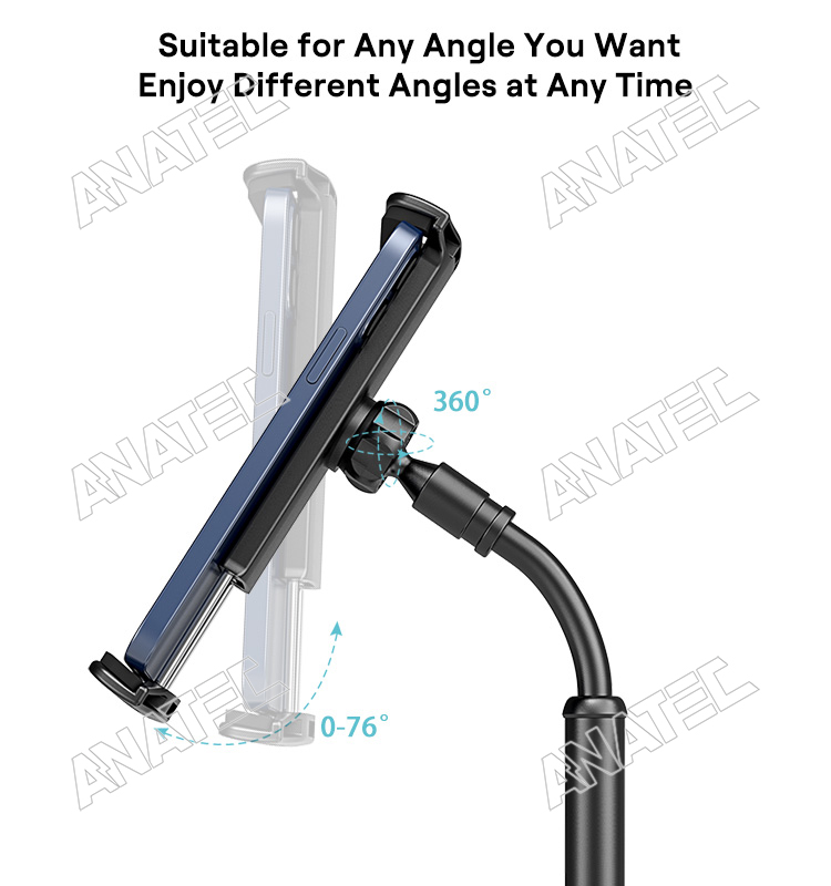 New Arrival Gooseneck Desk Phone Holder for 4.7~11 Inch Devices detail