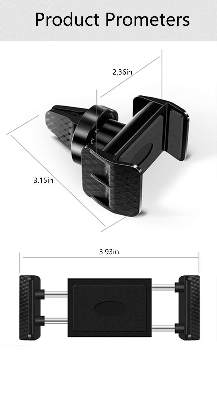 360 Degree Rotating Car Phone Holder Universal Air Outlet Bracket Multifunctional Mobile Phone Stand for Automobiles detail