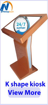 43 Inch Cellphone Smart Phone and Laptop Charging Kiosks Digital Signage for Events detail