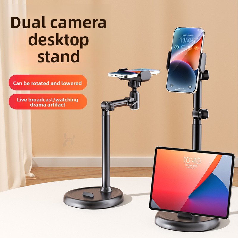 SENXIN D60 Alloy Telescopic Dashboard Mount Magnet-Powered Strong Flexible Tablet & Phone Stand For For Home Use