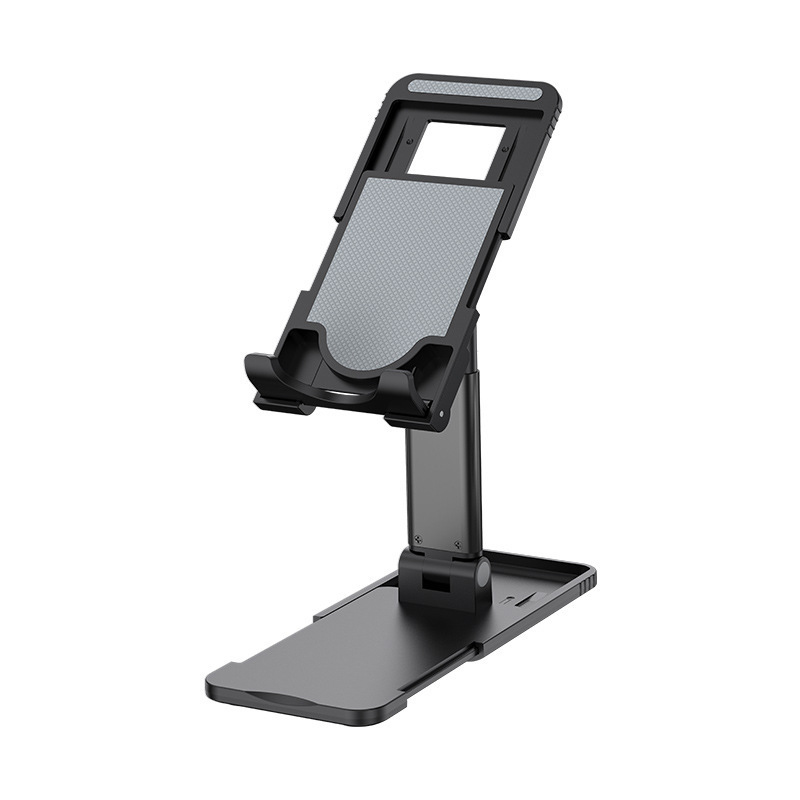Dual Folding Cell Phone Stand Fully Adjustable Foldable Desktop Phone Holder Cradle Dock for Phone 14 13 12 11 Pro detail