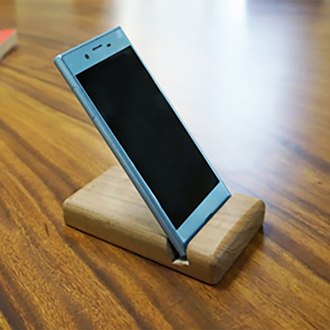 Direct Manufacturer Mobile Phone Mount Holder New Product Modern Mobile Phone Holder Made Of Wood