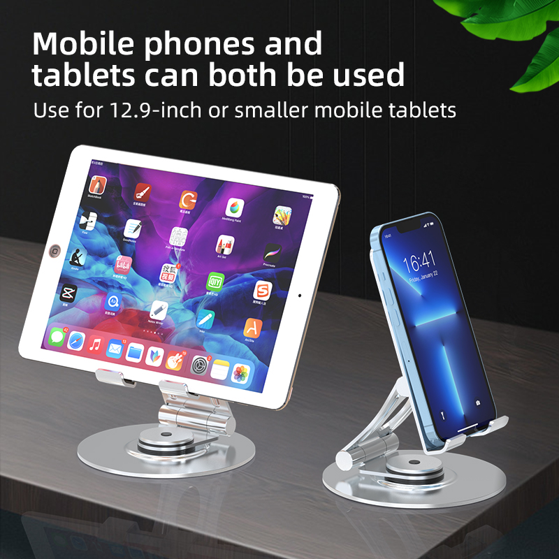 Top Sale High Quality Portable Aluminium Alloy Phone Holder Adjustable Foldable Flexible Cell Phone Stand Phone Accessory product view