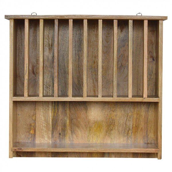 New Design Mango and Acacia Wood Storage Organizer Display Shelf Rack Adjustable Wood Desktop Bookshelf product view