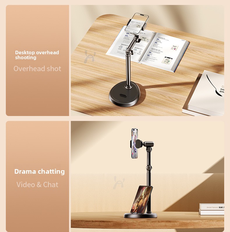 SENXIN D60 Alloy Telescopic Dashboard Mount Magnet-Powered Strong Flexible Tablet & Phone Stand for for Home Use detail