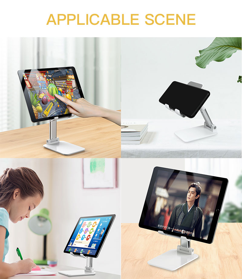 Factory Outlet Best Price Lazy Flexible Phone Stand Holder Folding Desktop Phone Stand detail