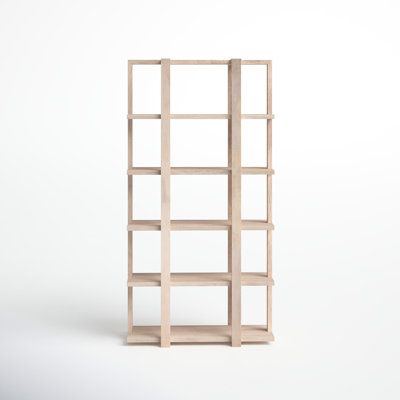 New Design Mango and Acacia Wood Storage Organizer Display Shelf Rack Adjustable Wood Desktop Bookshelf product view