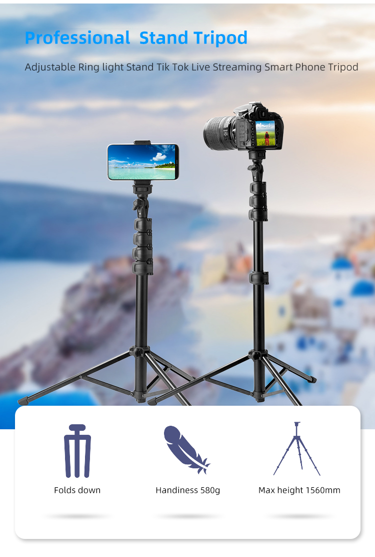 Digital 360 Rotating Horizontal Stabilizer Dslr 2m Video Holder 3110 Mobile Stand Professional Camera Selfie Tripod detail