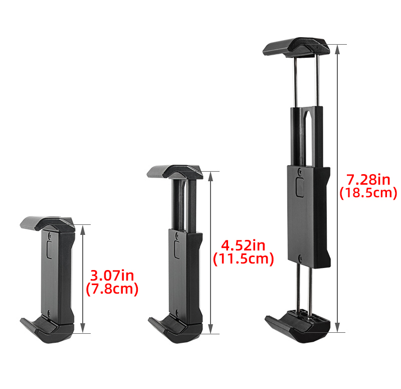 BEXIN Best-selling Plastic Phone Clip With Expandable Phone Clip Stand, Suitable for Mobile Live Streaming Stand product view