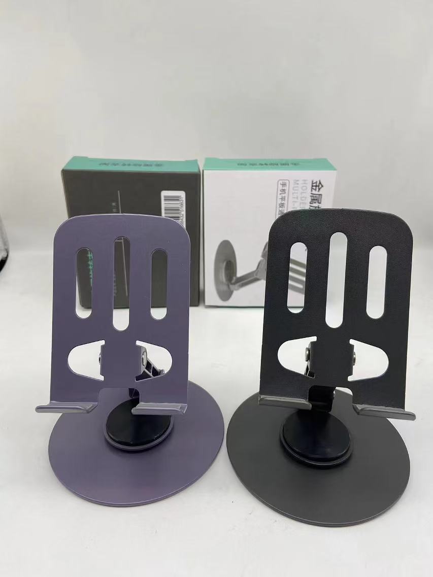 Portable Mobile Phone Holders Tablet Stand for Phone, Angle Height Adjustable Phone Stand, Foldable Cell Phone Stand for Desk product view