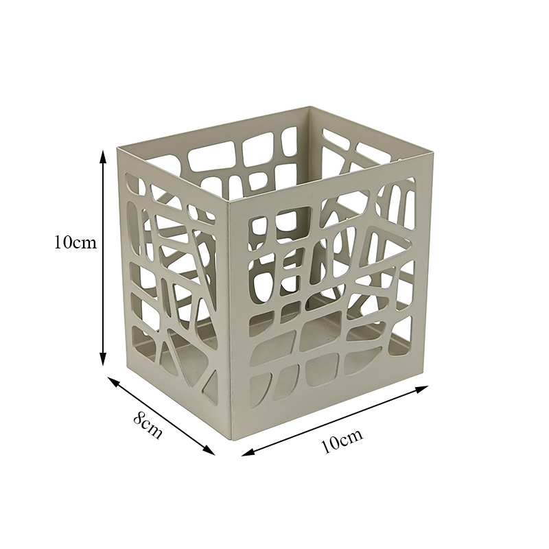 Factory Direct Sales Customized Metal Pen Holder Hot Sell Home Decoration Desk Organizer Pen Holder product view