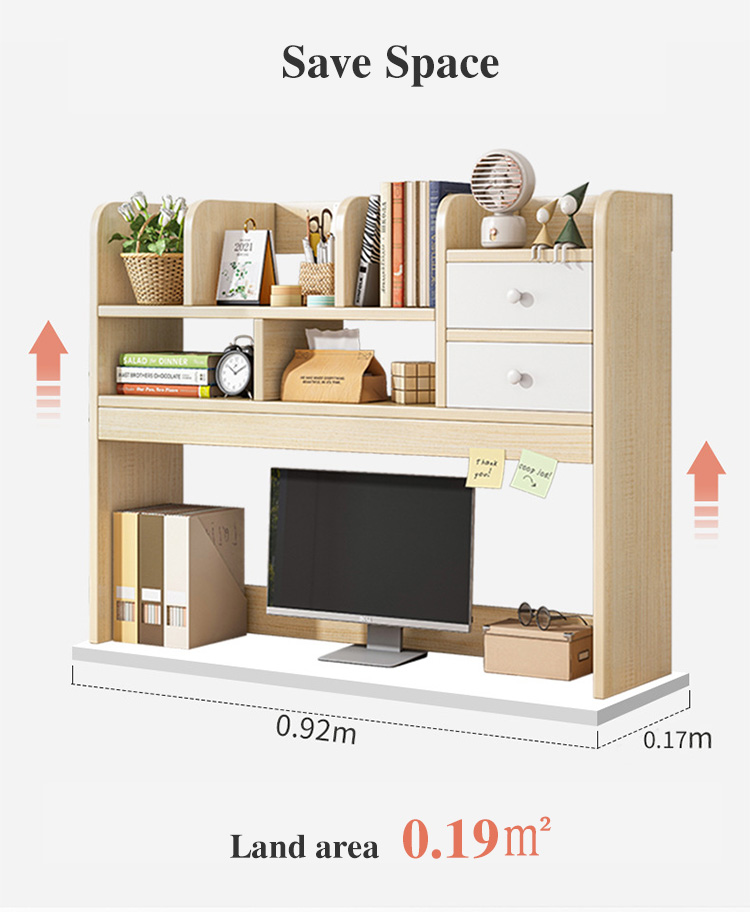 Desktop Bookshelf Creative Shelf Home Bedroom Desktop Storage Small Shelf Student Desk Storage Rack detail